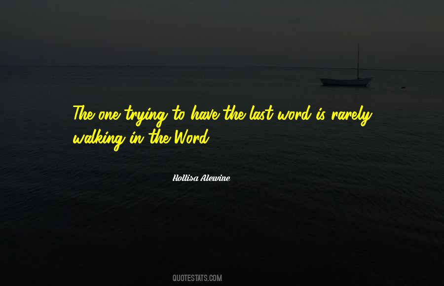 The Last Word Quotes #158770