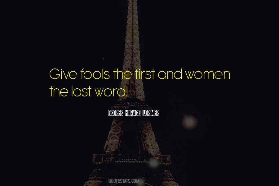 The Last Word Quotes #646950