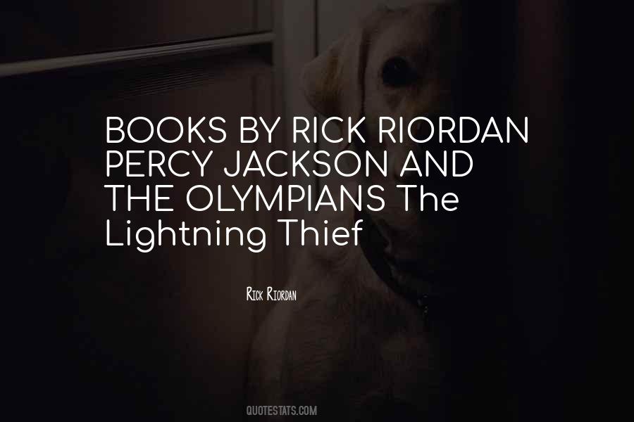 The Lightning Thief Percy Quotes #259189