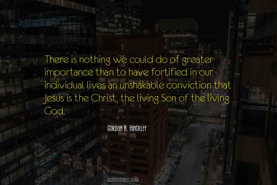 The Living God Quotes #688935