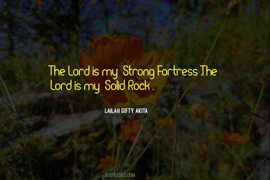 The Lord Is My Strength Quotes #800239