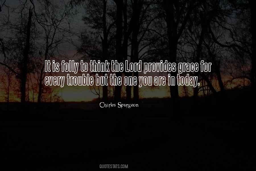 The Lord Provides Quotes #1218874