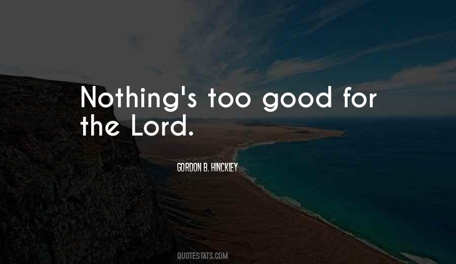 The Lord's Quotes #55809
