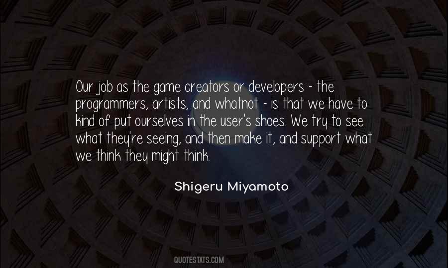 Quotes About Shigeru Miyamoto #1083964