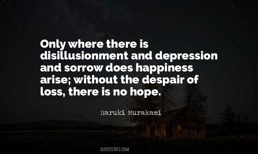 The Loss Of Hope Quotes #1561041