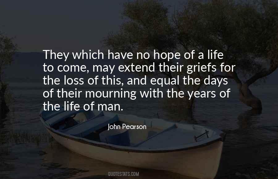 The Loss Of Hope Quotes #35365
