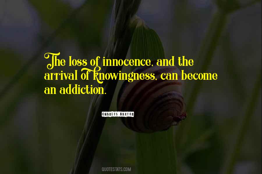 The Loss Of Innocence Quotes #320599