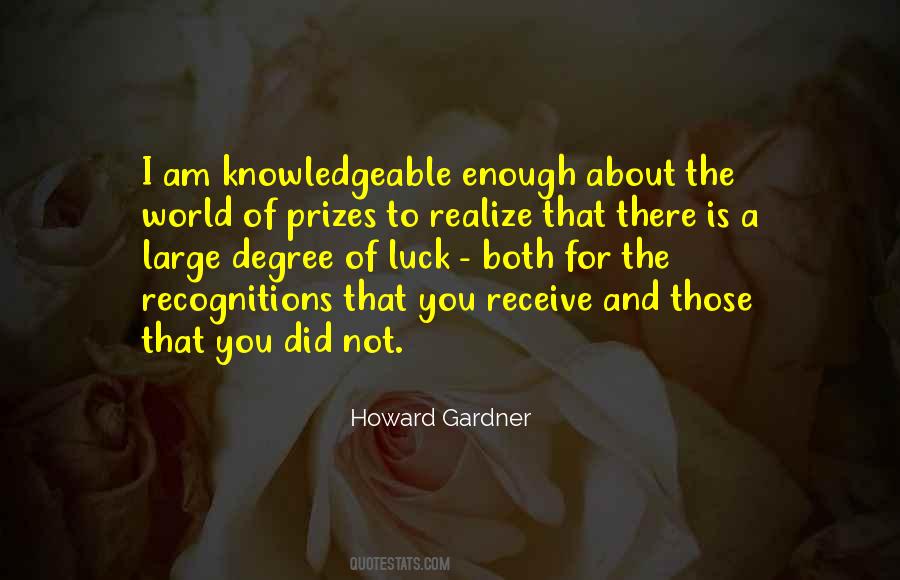 Quotes About Howard Gardner #1310691