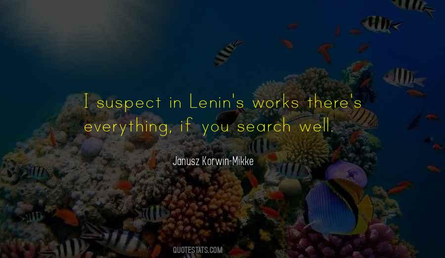 Quotes About Lenin #371900