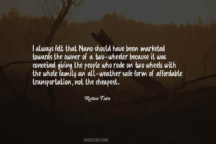 Quotes About Nano #463028