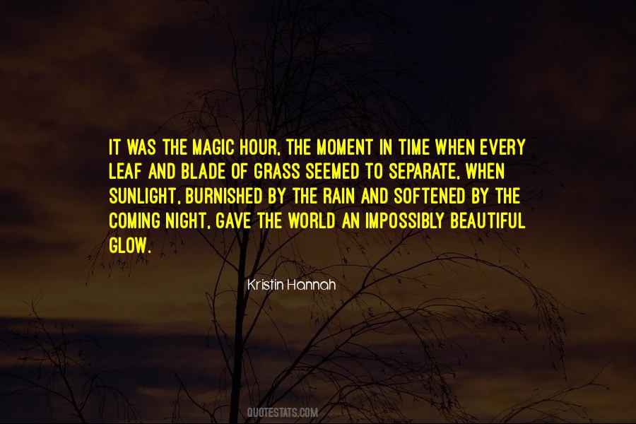 The Magic Hour Quotes #1838595