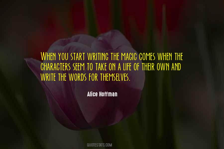 The Magic Of Words Quotes #1073006