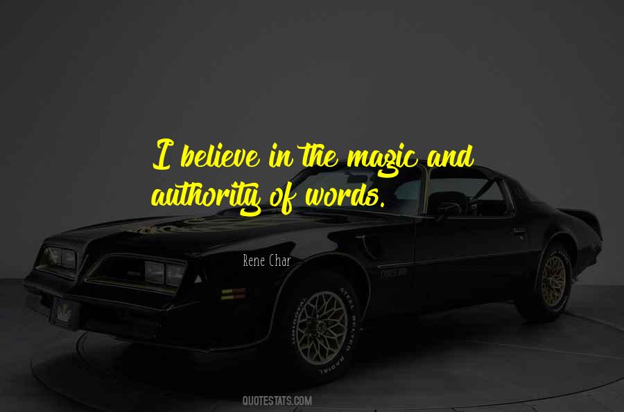 The Magic Of Words Quotes #907716