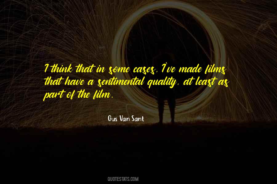 Quotes About Gus Van Sant #741849
