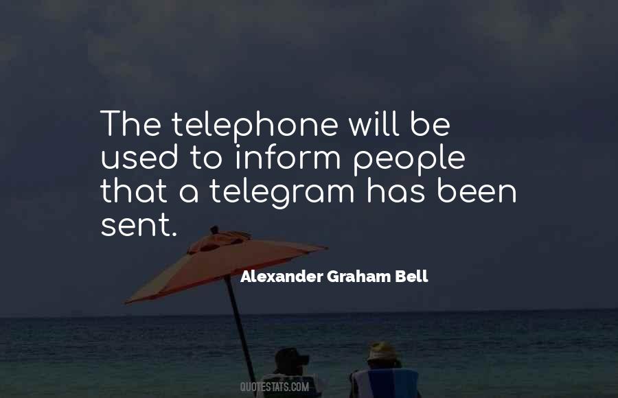 Quotes About Graham Bell #939353