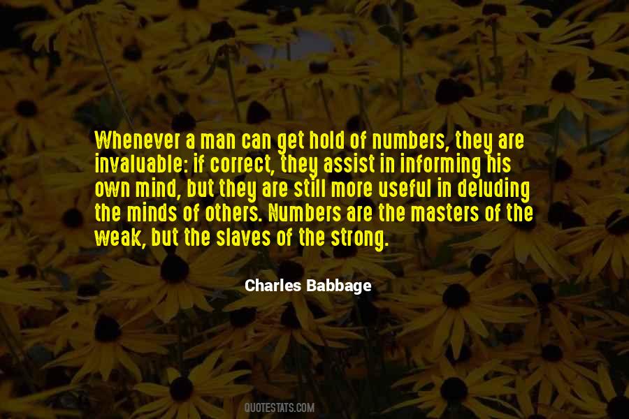 Quotes About Charles Babbage #336877