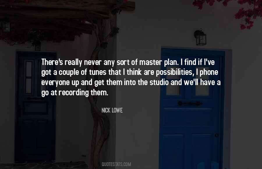 The Master Plan Quotes #192296