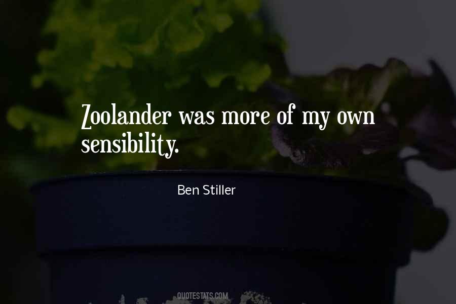 Quotes About Ben Stiller #1074427