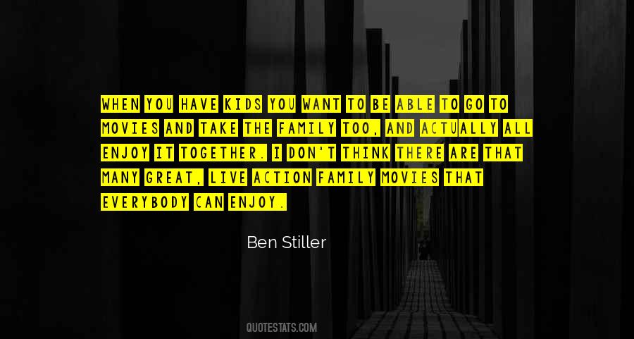 Quotes About Ben Stiller #226364