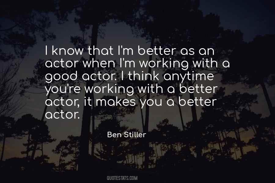 Quotes About Ben Stiller #564067