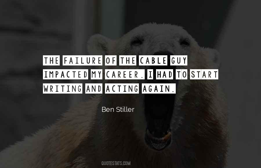 Quotes About Ben Stiller #759541