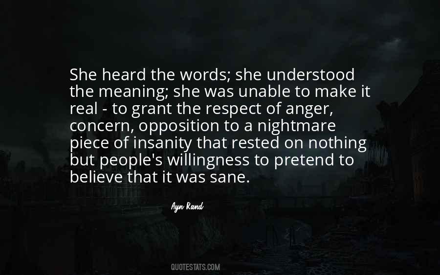 The Meaning Of Respect Quotes #1466710