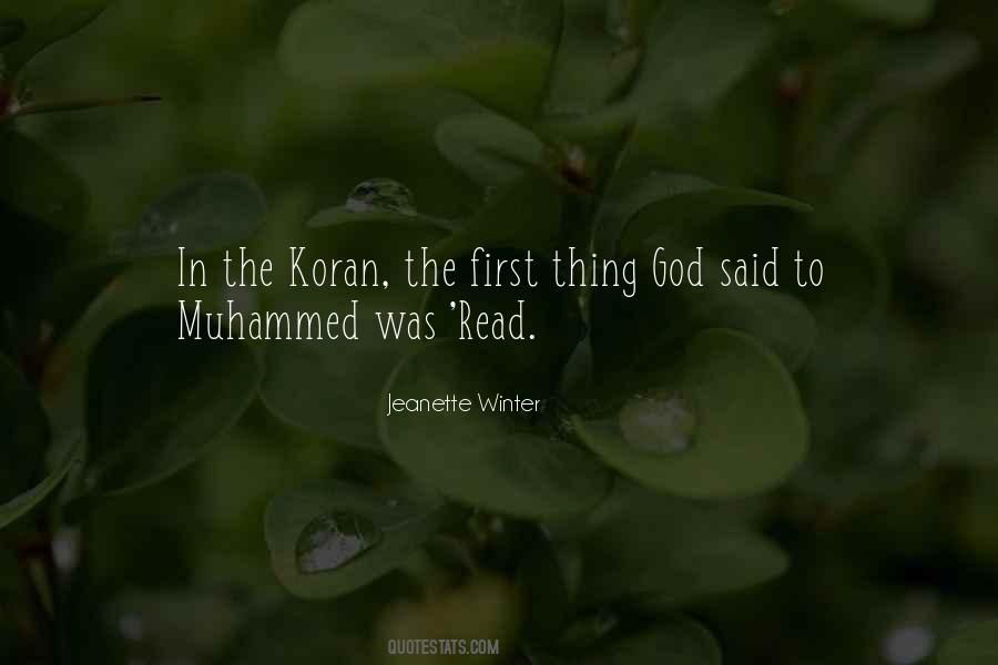 Quotes About Koran #1167693