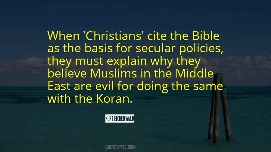 Quotes About Koran #1340188