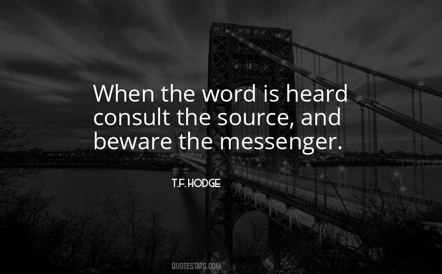 The Messenger Quotes #24705