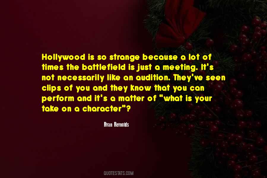 Quotes About Hollywood #1735340