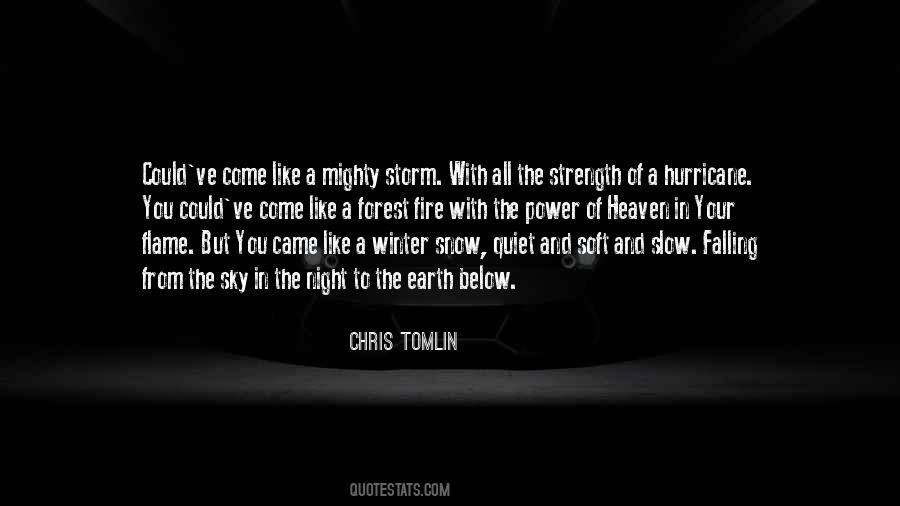 The Mighty Storm Quotes #1838747