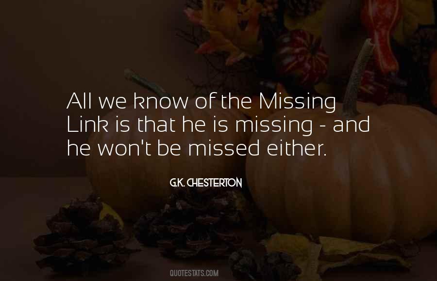 The Missing Quotes #1099502