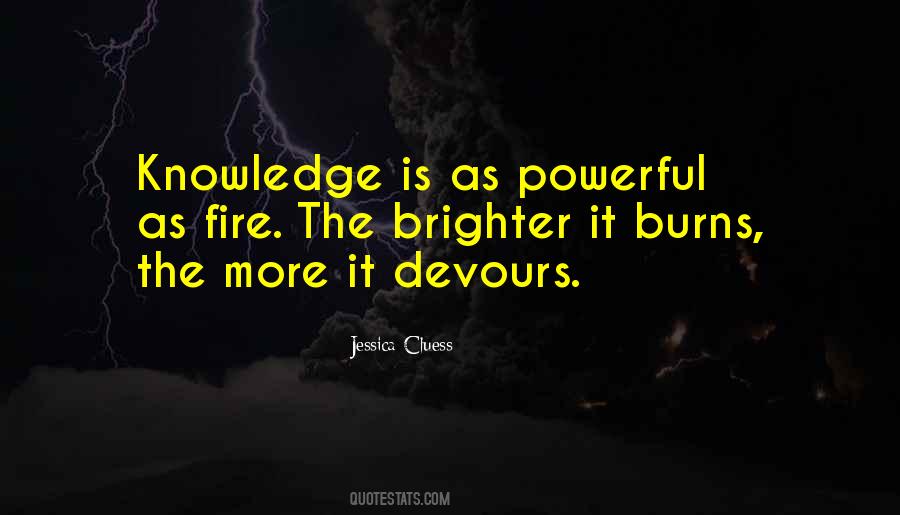 The More Knowledge Quotes #157705