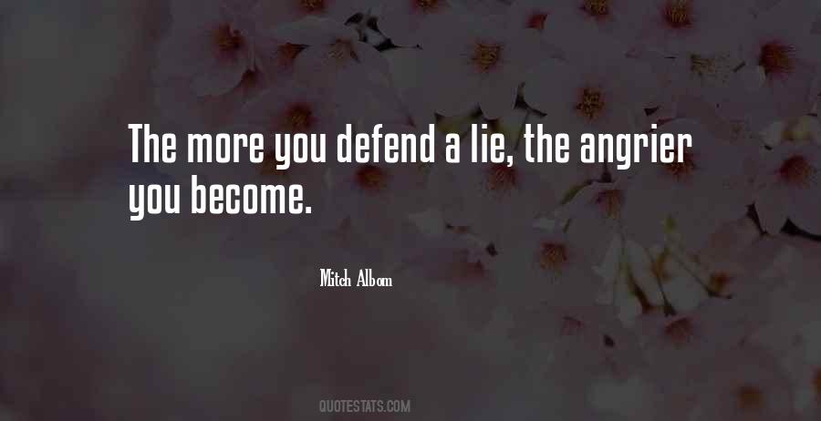 The More Lies Quotes #80991