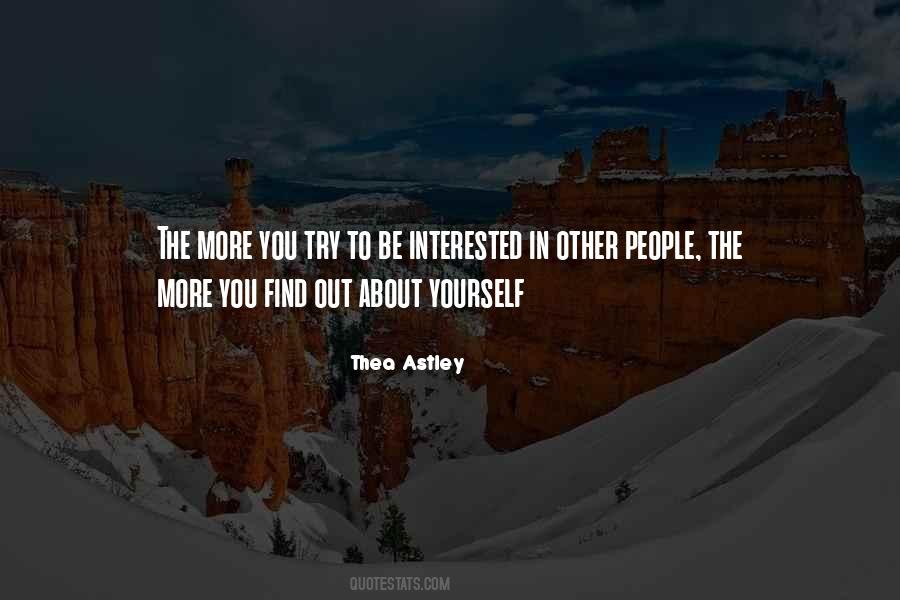 The More You Try Quotes #1816918