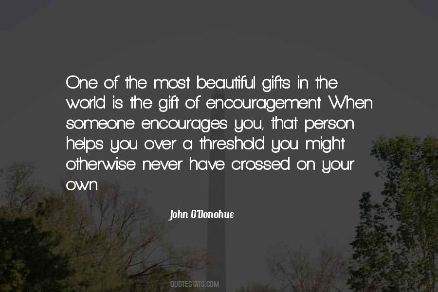 The Most Beautiful Person In The World Quotes #1207043