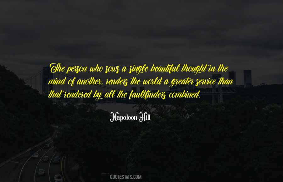 The Most Beautiful Person In The World Quotes #1430606