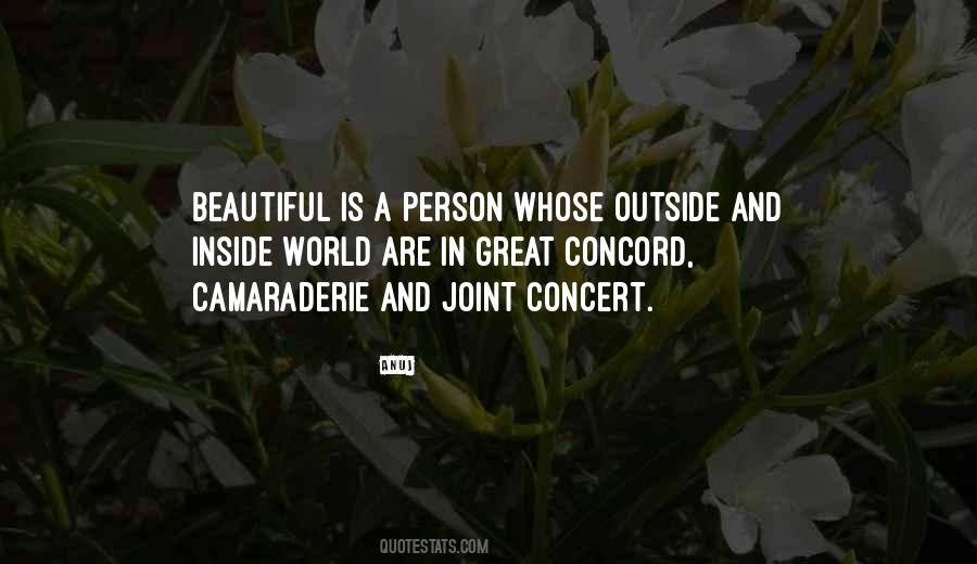 The Most Beautiful Person In The World Quotes #1831997