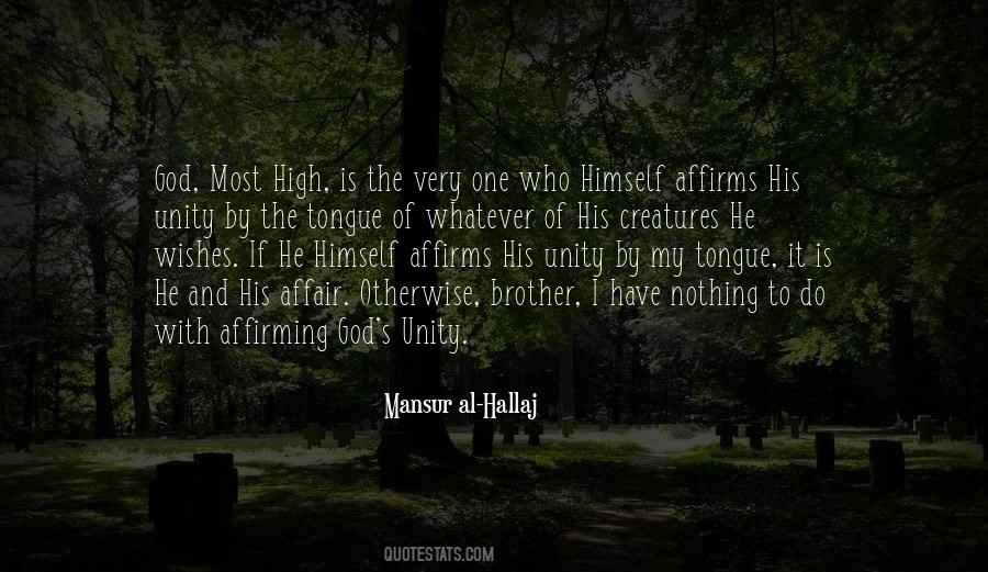 The Most High God Quotes #1005790