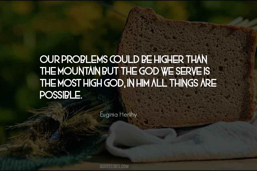 The Most High God Quotes #128514