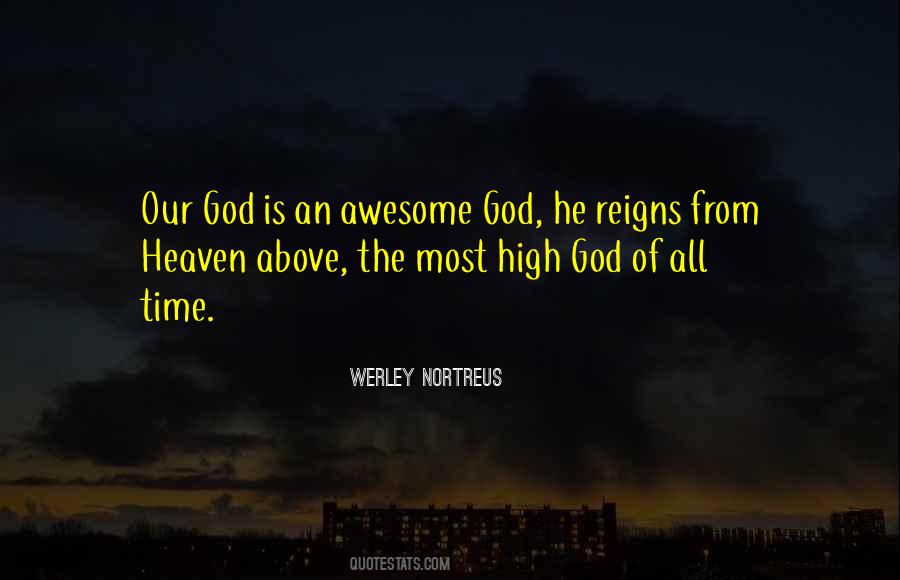 The Most High God Quotes #156081