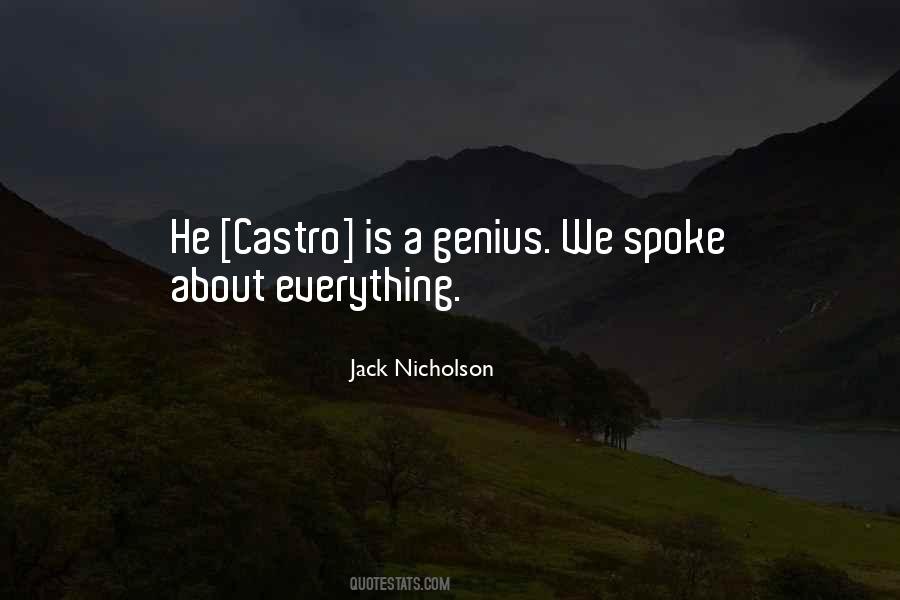 Quotes About Jack Nicholson #220408