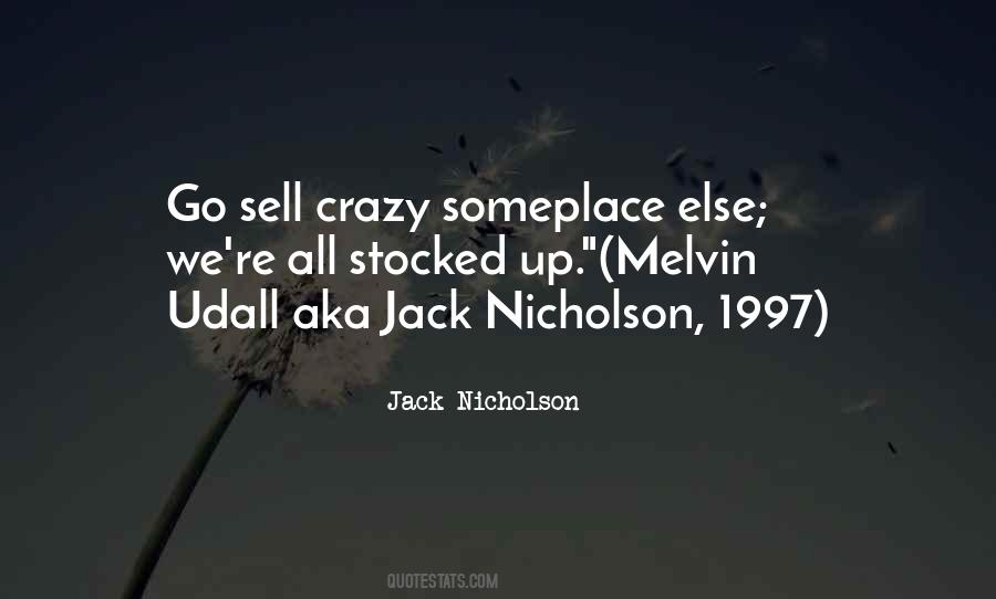 Quotes About Jack Nicholson #220504