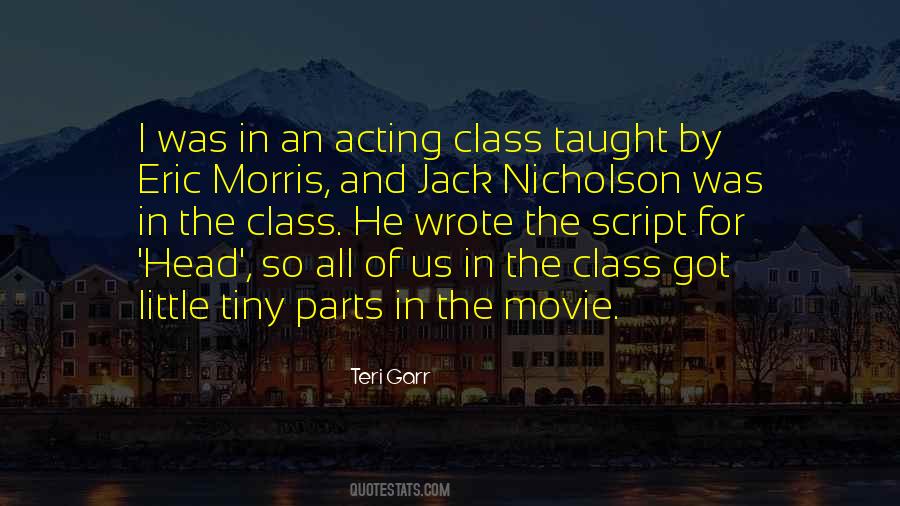 Quotes About Jack Nicholson #587329