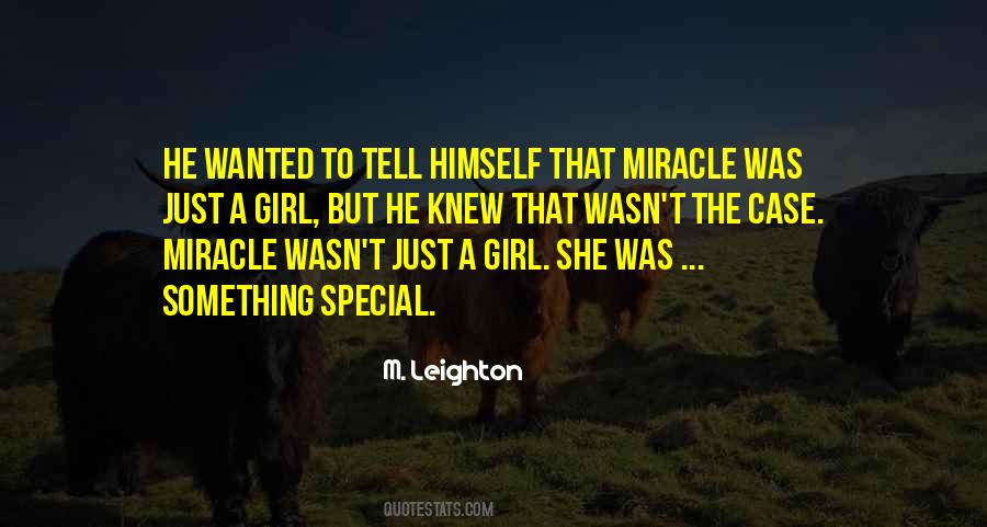 The Most Special Girl Quotes #106941