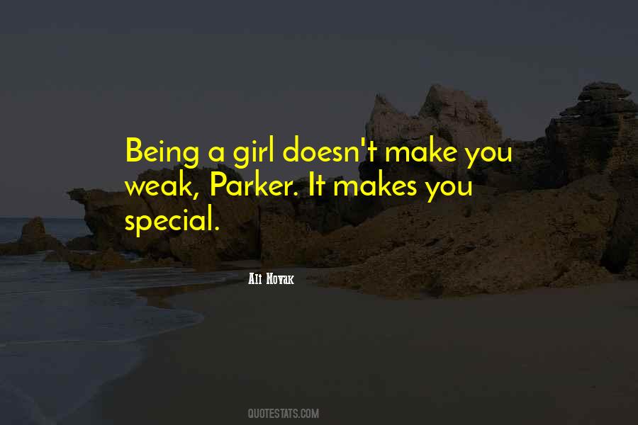 The Most Special Girl Quotes #63705