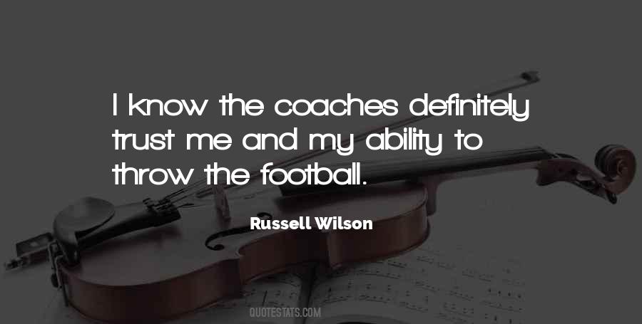 Quotes About Russell Wilson #788517