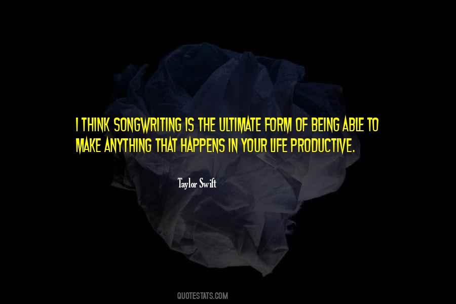 Quotes About Being Productive #1253470