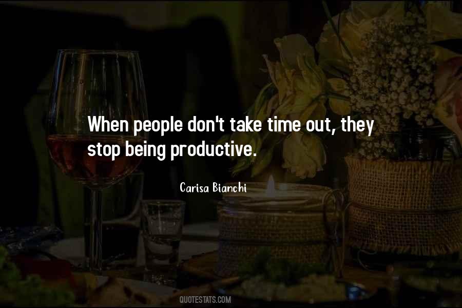 Quotes About Being Productive #303667