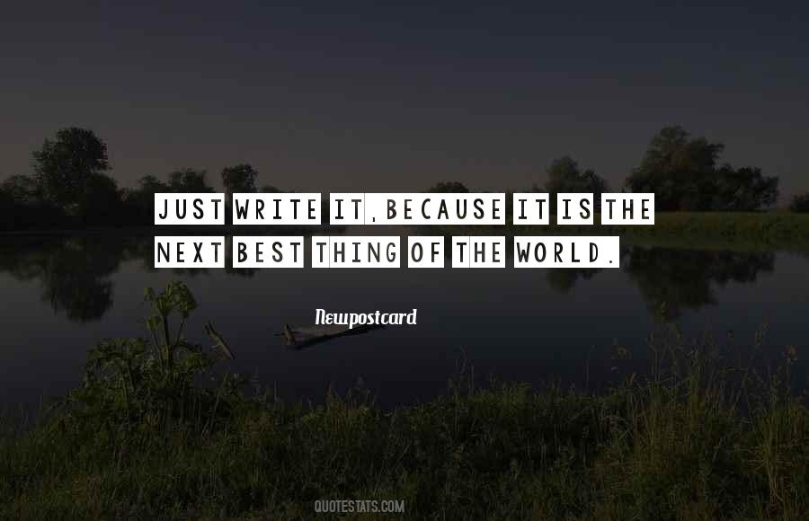 The Next Best Thing Quotes #782311